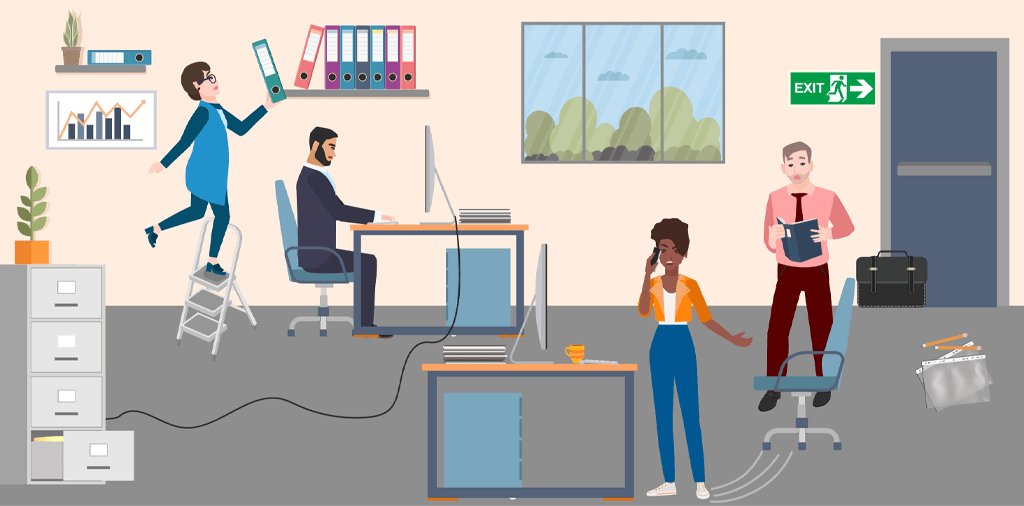 Office Health, Safety and Emergency Training icon